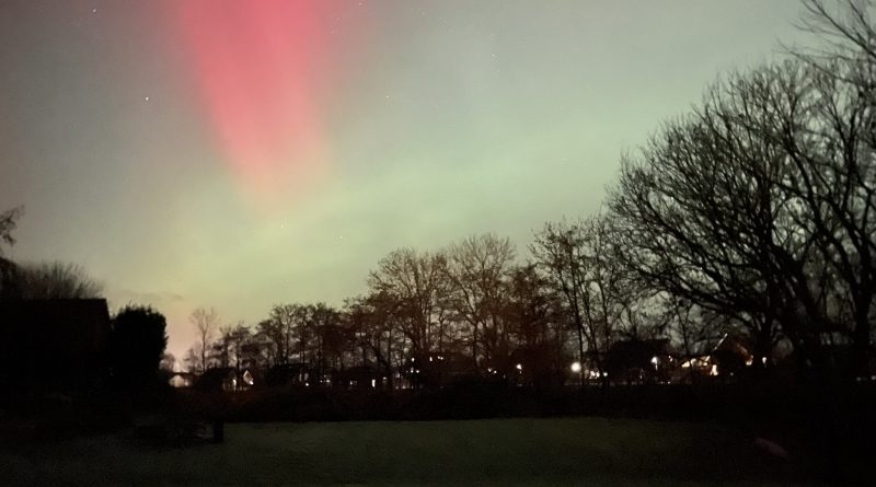 Polarlichter über Otterndorf